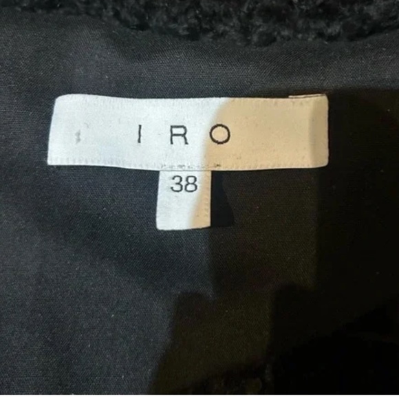 IRO Campbell Boucle Knit Wool Open Front Cardigan - Picture 4 of 5